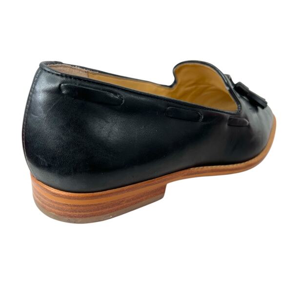 TALBOTS Leighton Tassel Loafers in Black Women's Size 9 Medium - Picture 10 of 15
